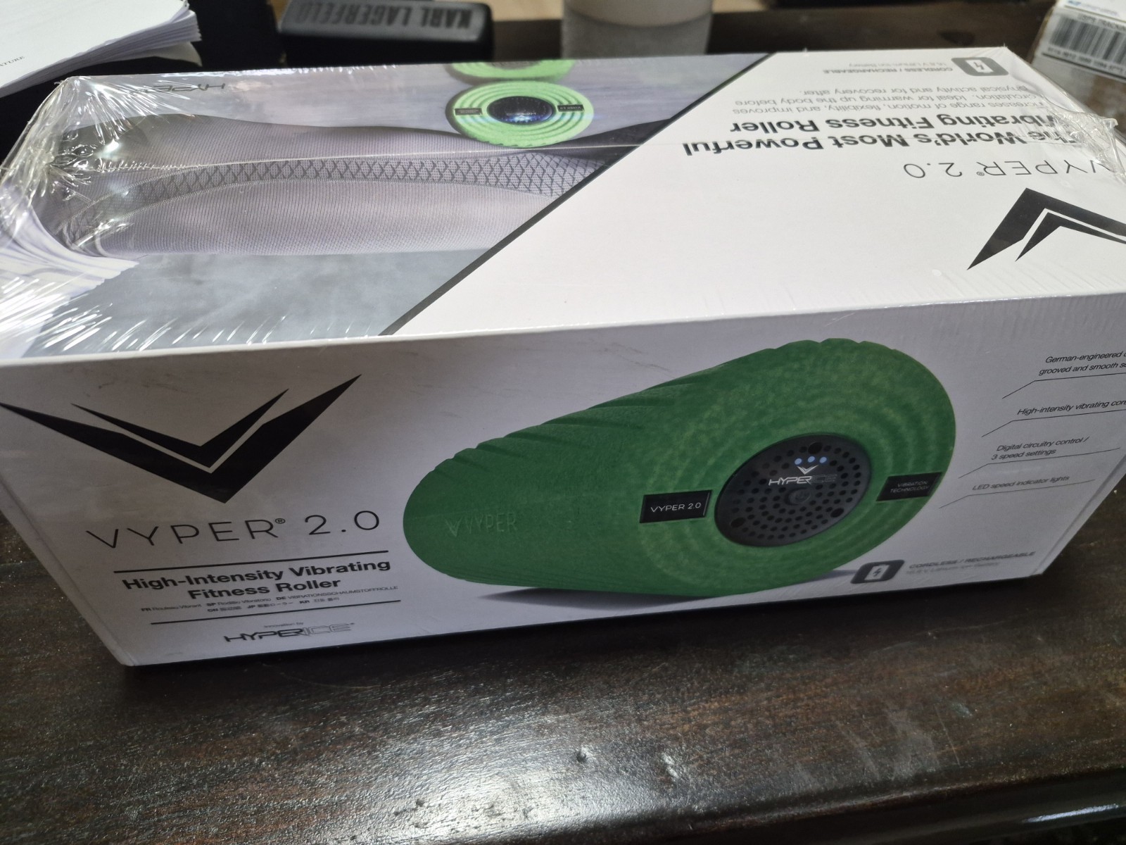 Hyperice Vyper 2.0 High-Intensity Vibrating Fitness Roller - Excellent Conditon