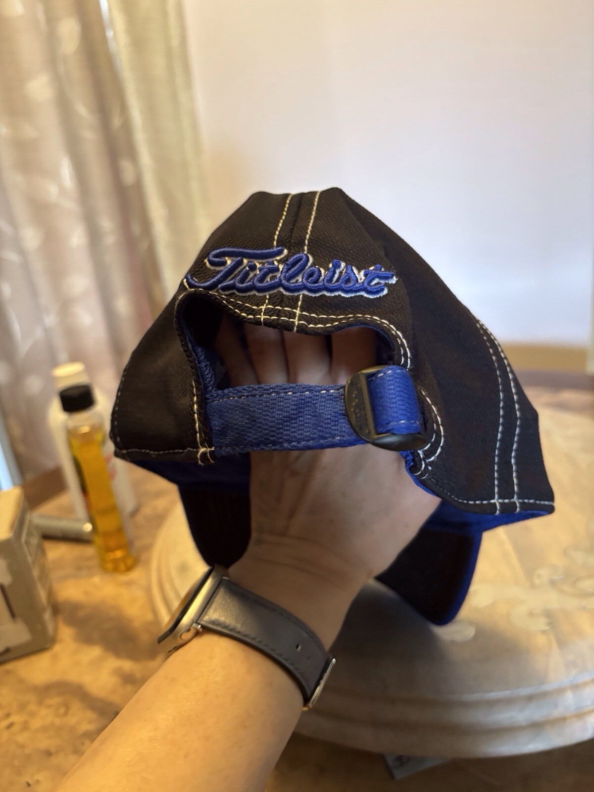 Titleist Baseball Hat Golf Blue Adjustable Adult