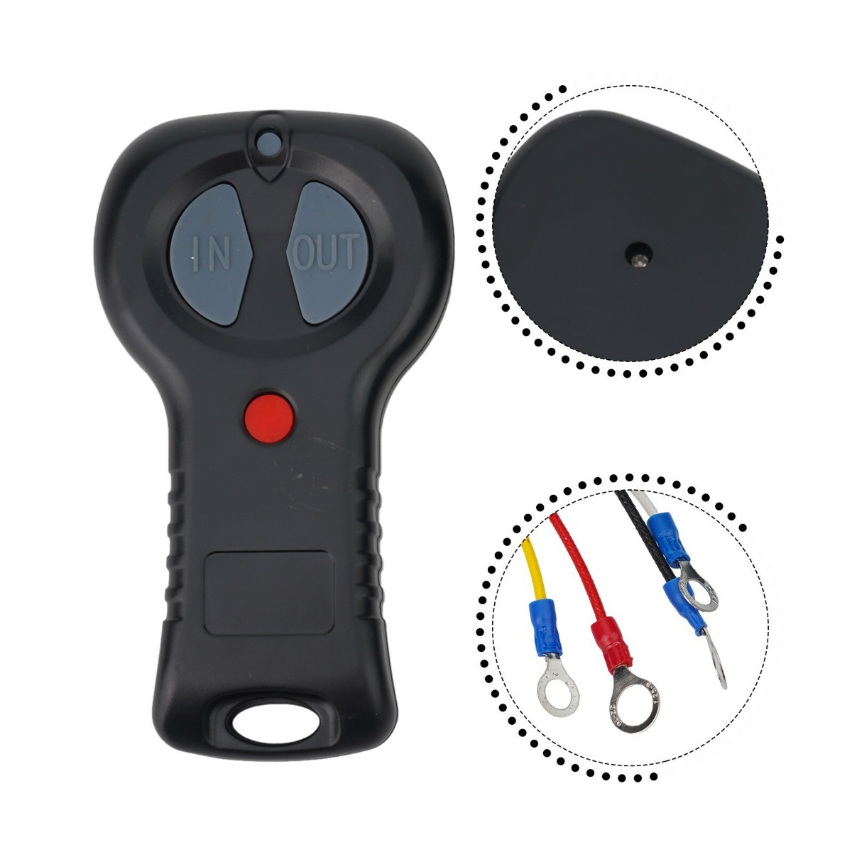 For ATV SUV 1SETS 12V Wireless Electric Digital Winch Remote Control Kit