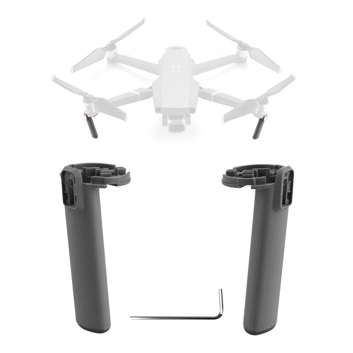 2 in 1 Replacement Leg Landing Gear for Dji Mavic 2 Pro Zoom Left Right Front Le