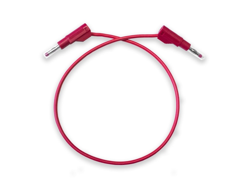Mueller Electric BU-P4911B-24-2 - Retractable, Stackable Banana Test Lead Red