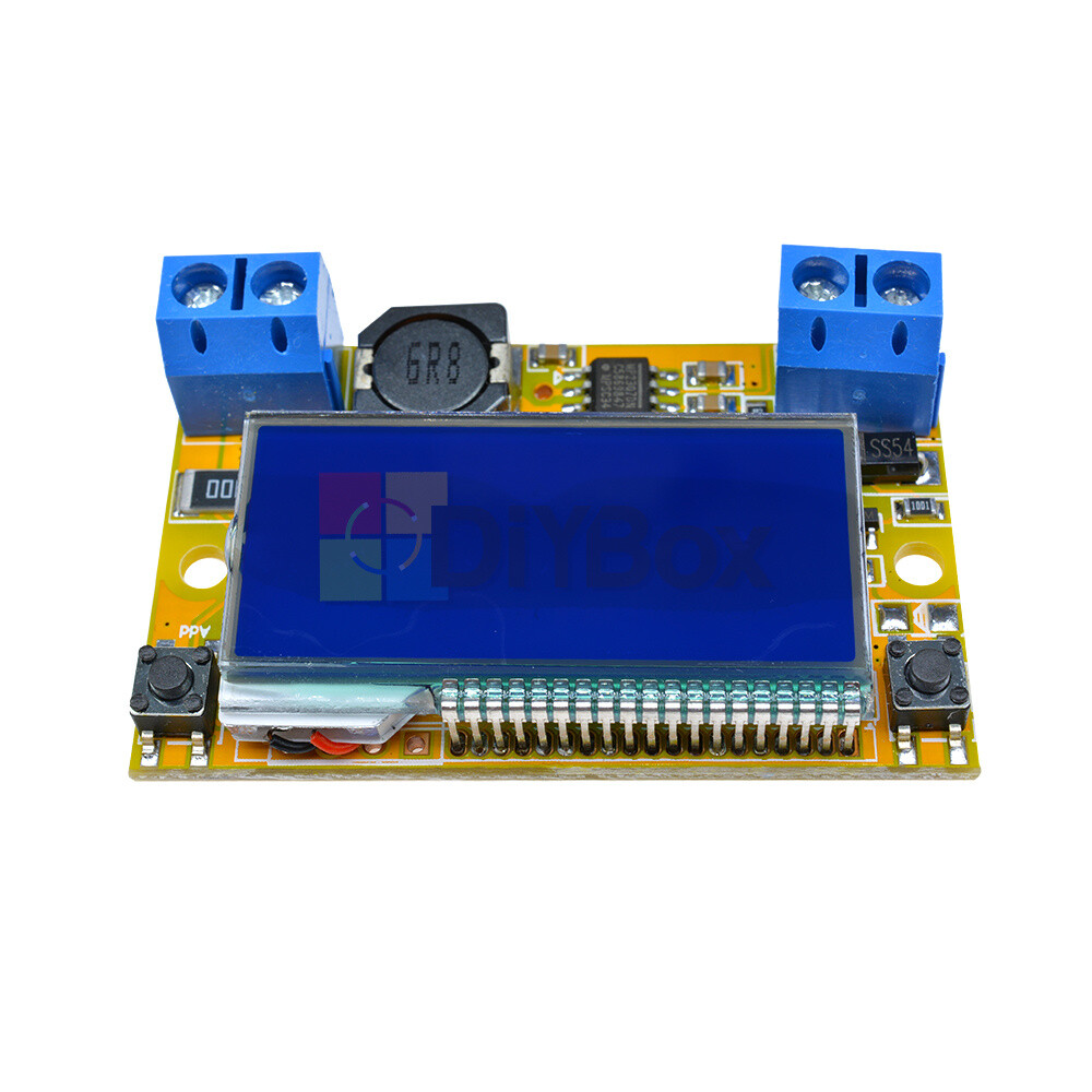 Adjustable Buck DC-DC Double Display Step Down Pulse Power Supply LCD Module