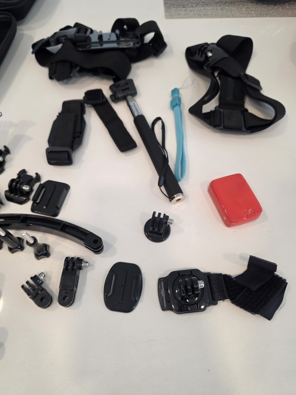 GoPro HERO6 Black Accessory Bundle w/ Case, Waterproof Housing, Mounts, microSD.