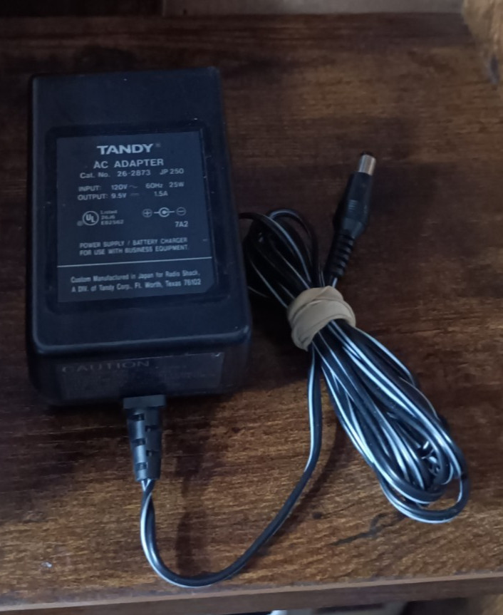 Tandy AC Adapter 26-2873