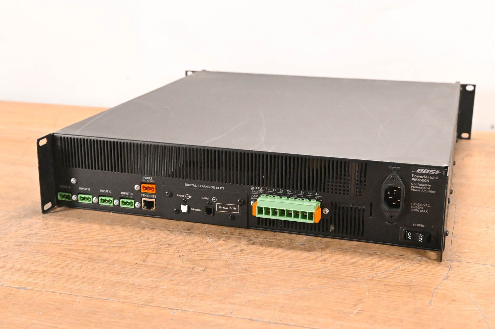 Bose PowerMatch PM4500N Configurable Power Amplifier CG01VTU