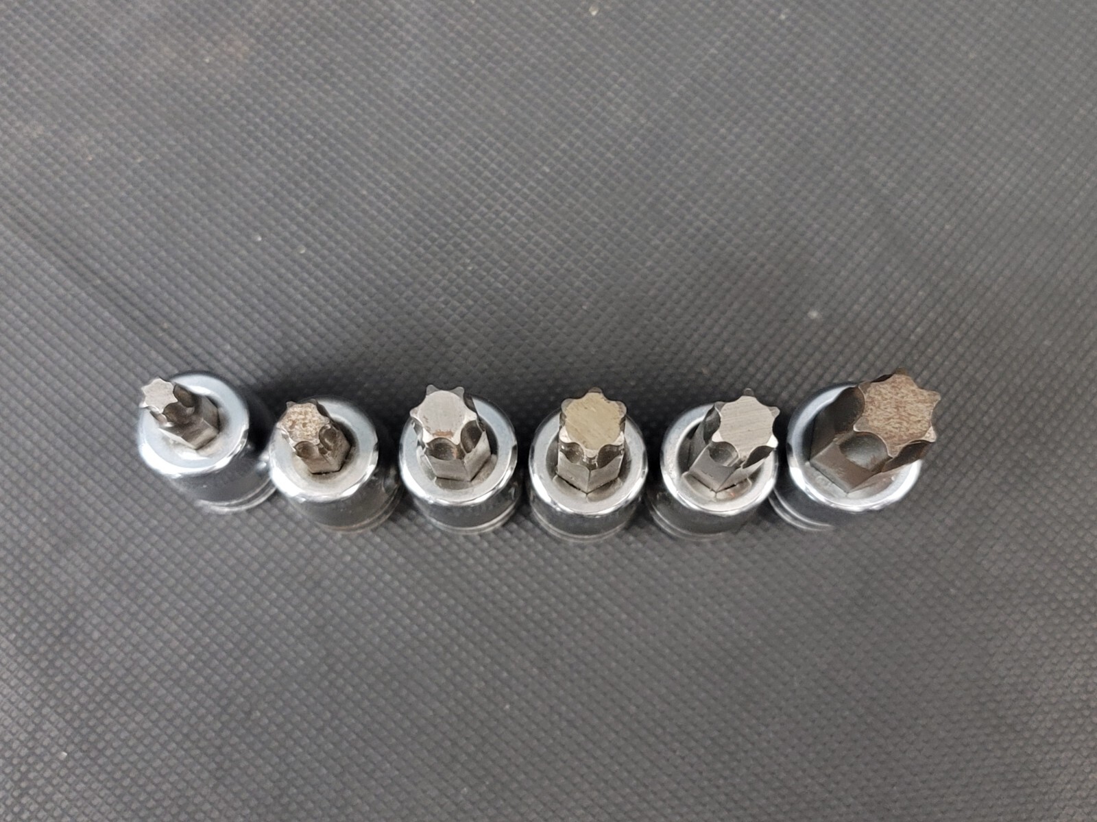 SNAP ON TOOLS 3/8 Drive TORX 6 PC Socket Set 27 40 45 47 50 55