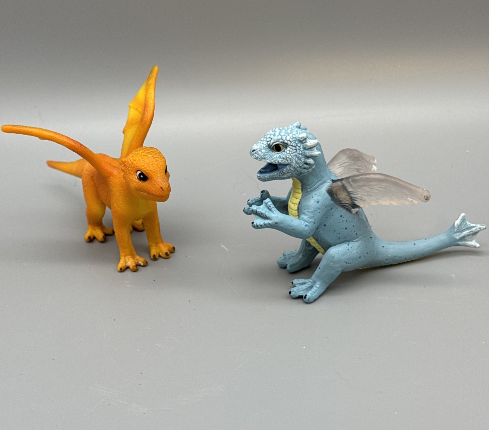 MOJO Baby Fire And Sea Dragon Realistic Fantasy Toy Replica PVC Figurines