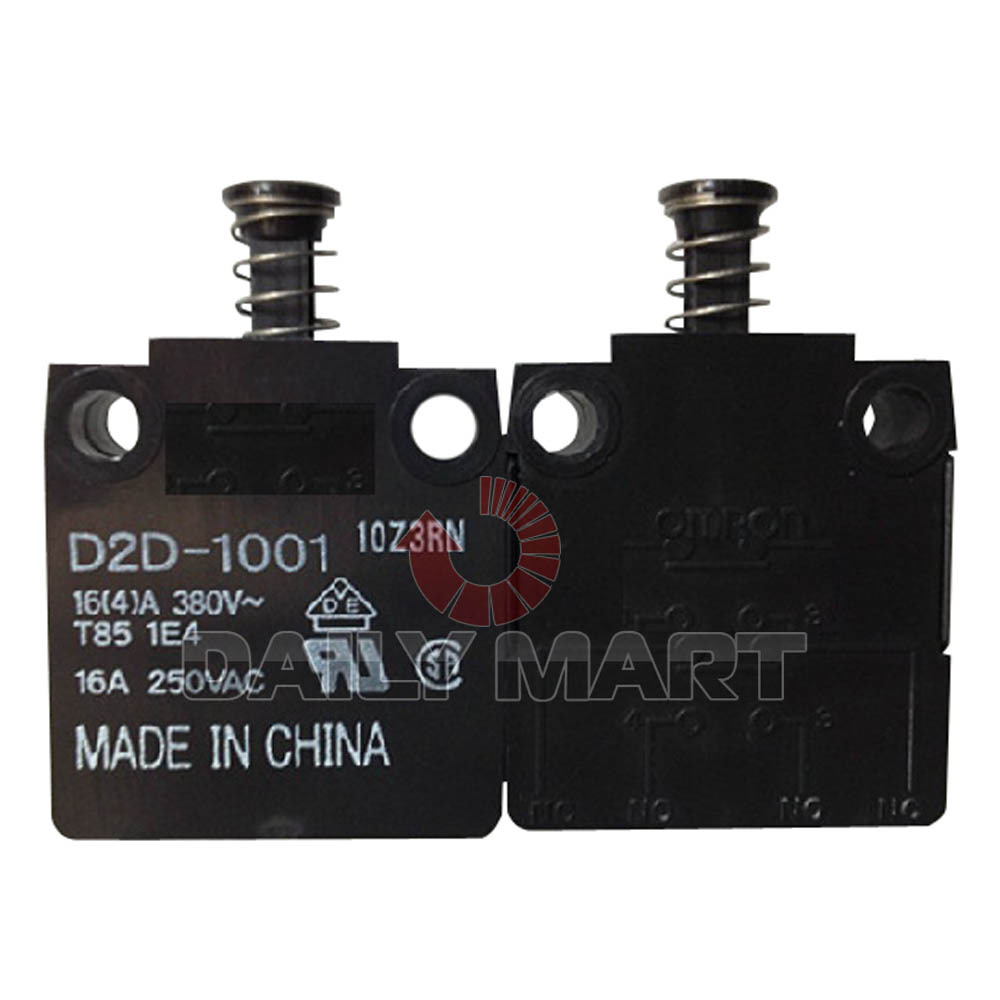 New Omron Micro Power Switch MICROSAFETY D2D-1001 SPDB-NO/NC SCREW Quick Connect