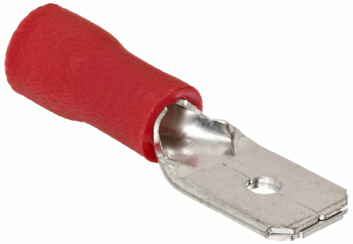 Megatronix VMDR Vinyl Insulated Male Disconnects 22-18 Gauge 0.250 Red 100 Pcs