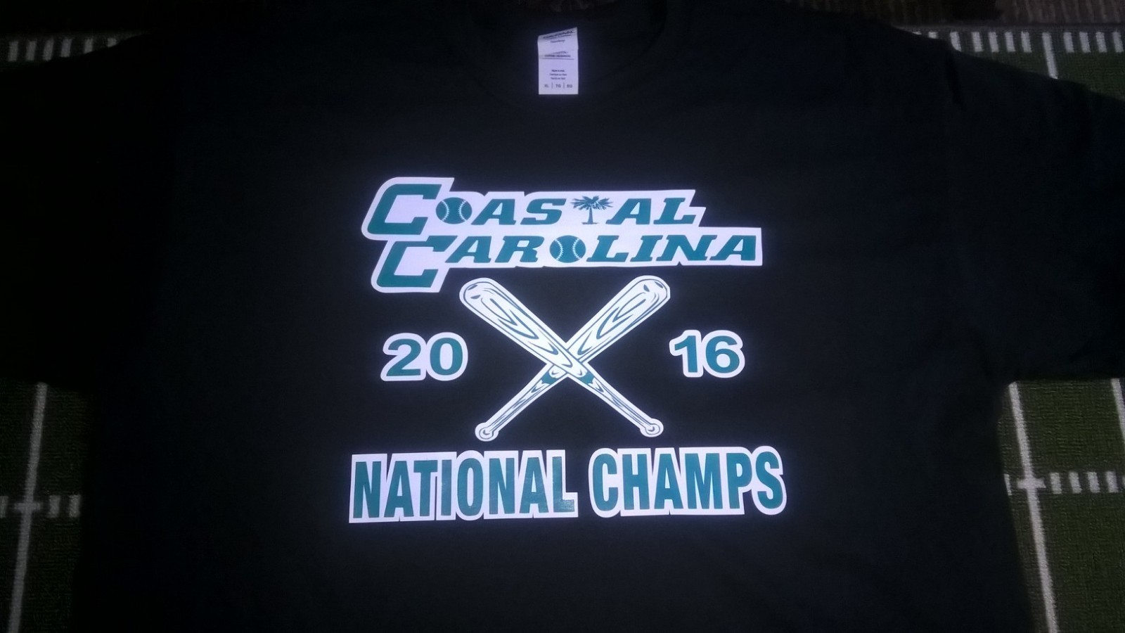 Coastal Carolina 2016 College World Series National Champs Baseball T-shirt