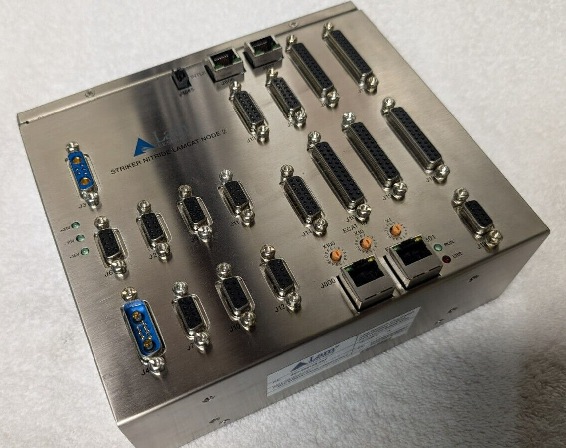 Lam Research Striker Nitride Lamcat Node 2 Control IP BOX 853-238123-207