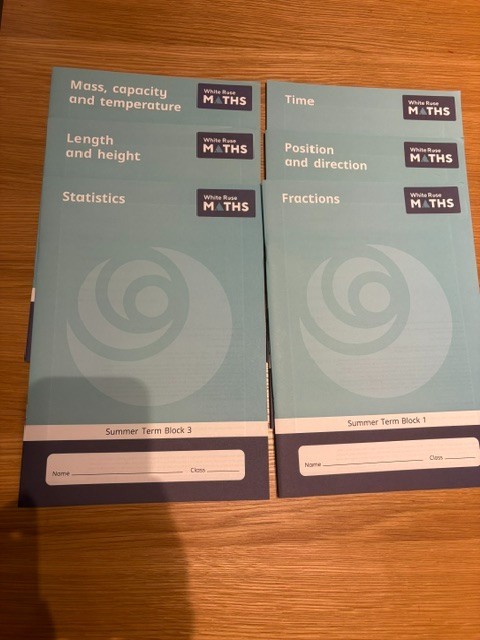 White Rose Maths Workbooks Year 2 with 6 module options available