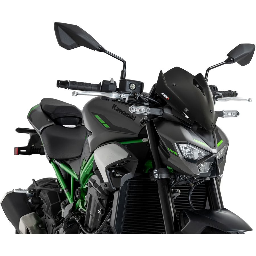 Puig Sport Windscreen - Black 22439N