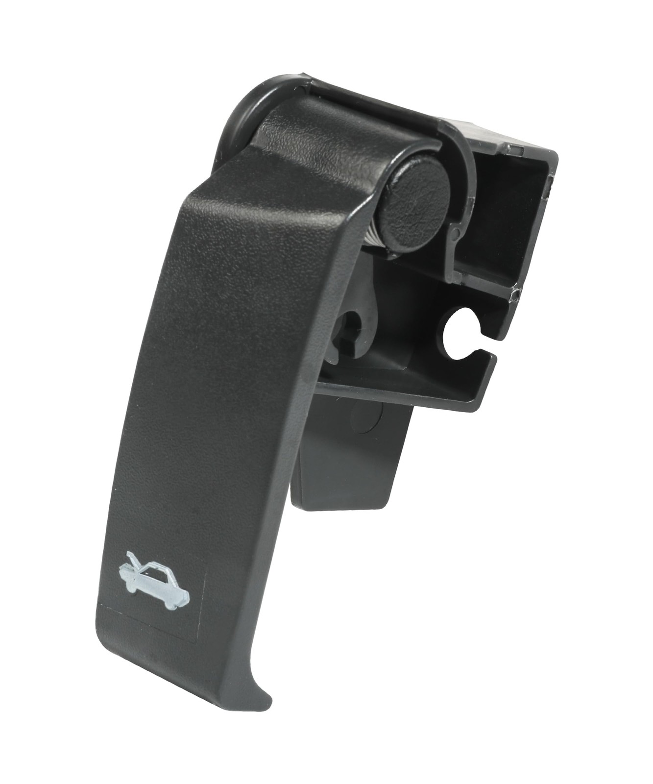 VARGTR Hood Release Handle,Hood Latch Pull Black with Brushed Finish