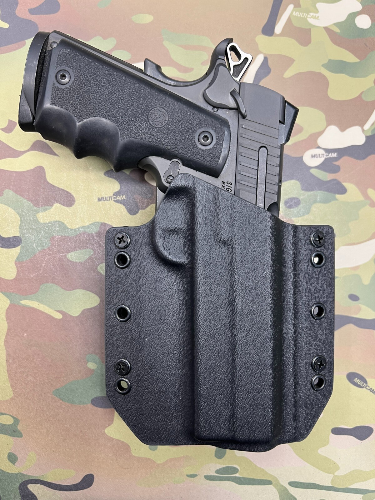 Black Kydex Holster for Springfield 1911 TRP Operator 5" Full Rail