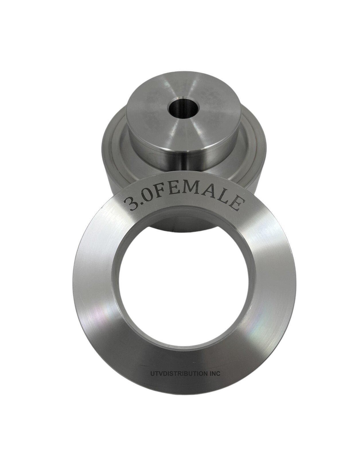 Dimple Die 3" high grade treated tool steel press or bolt together