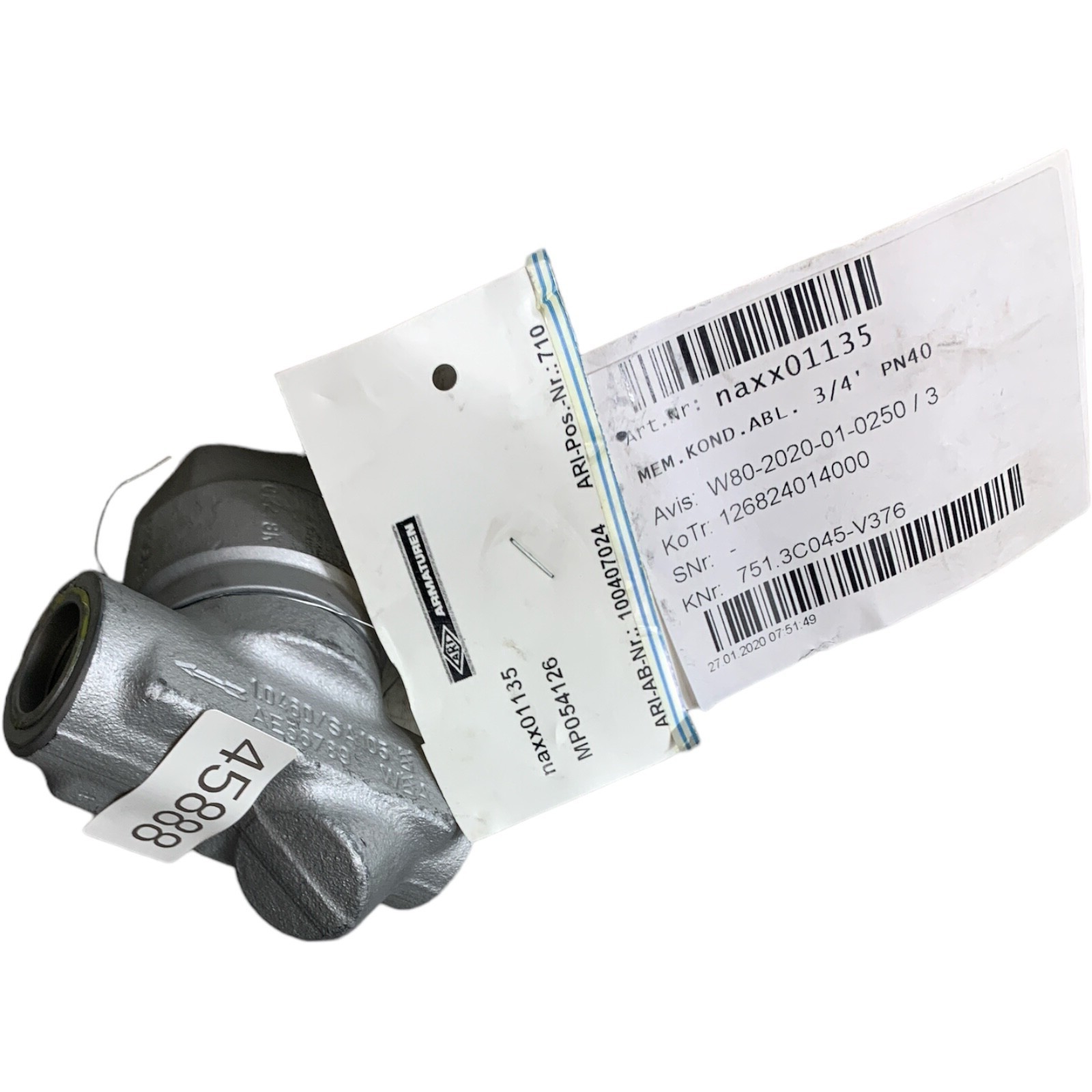 Ari Armaturen Cona 456110020G3 Condensate Separator