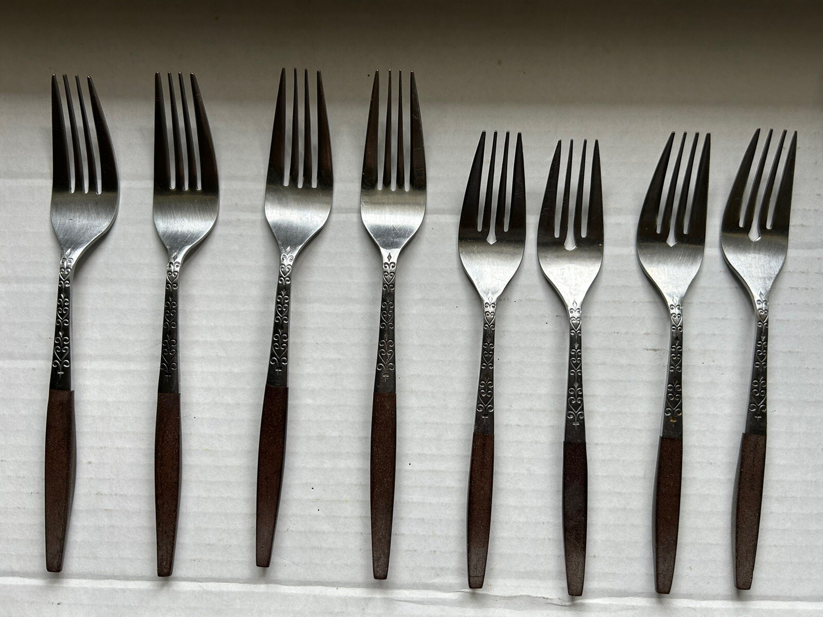 Interpur Canoe Muffin Heart Scroll Stainless Vintage Flatware Lot 26 Pieces