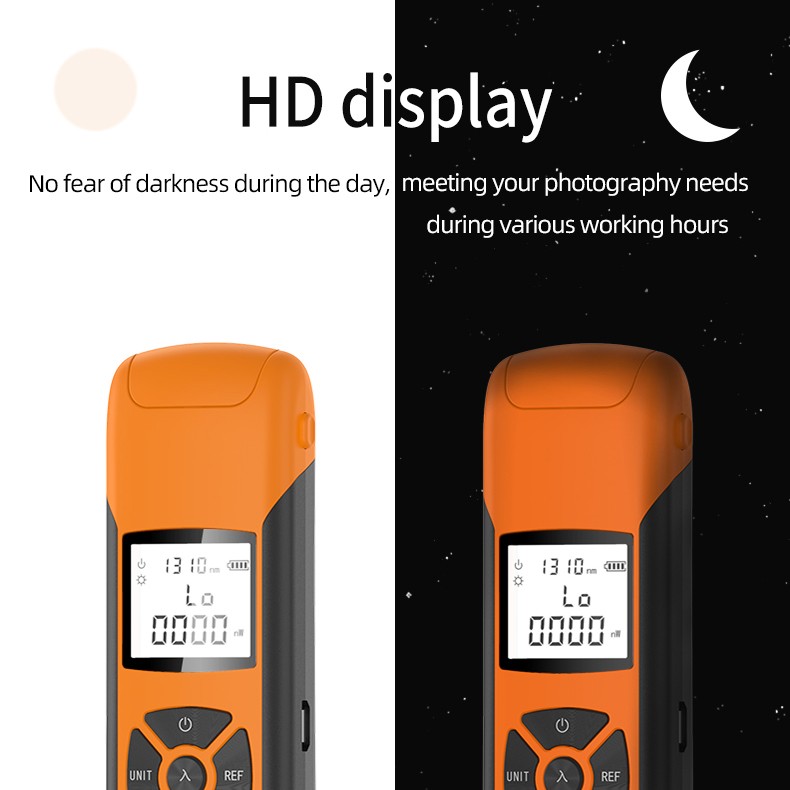 Optical Fiber Power Meter -50~+26 dbm Digital Display Optic Cable Tester Tool