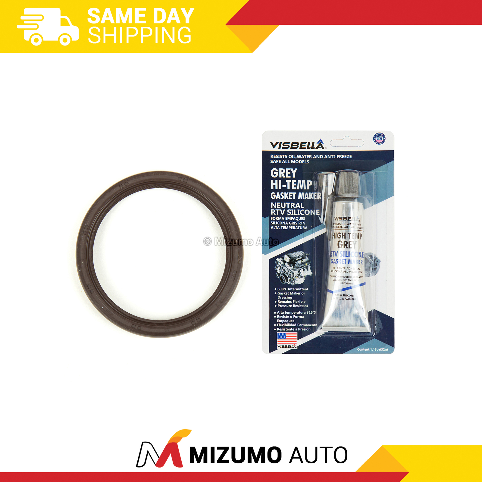 Rear Main Seal Fit 95-10 Ford Explorer Ranger Land Rover Mercury Mazda 4.0L