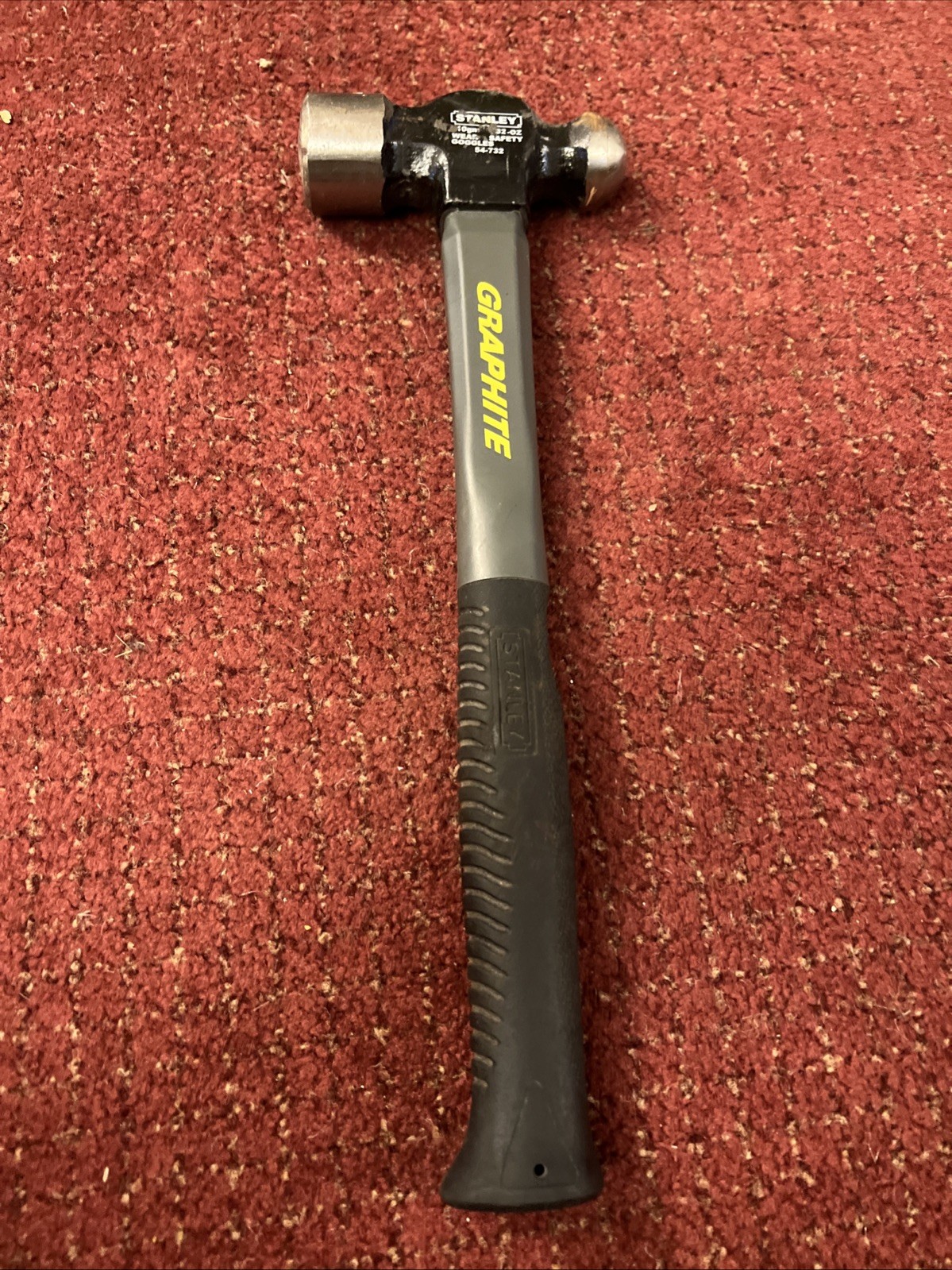 STANLEY Ball Peen Hammer Graphite 908g (32oz) STA154732 Mechanic Tool Snap On 🔥