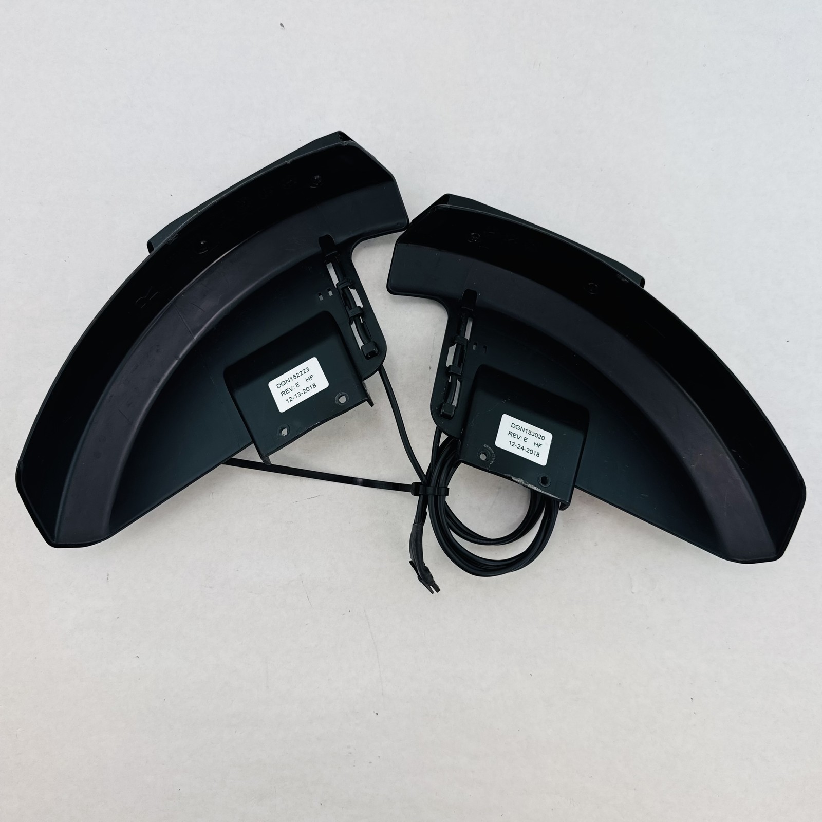Quantum Wheelchair Fender Shroud Pair DGN152223 DGN153020 LED Lights