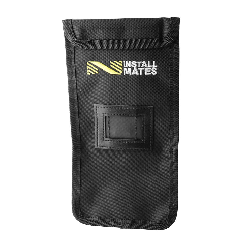 InstallMates™ 7" Cable Tie Storage & Carry Pouch (Black)