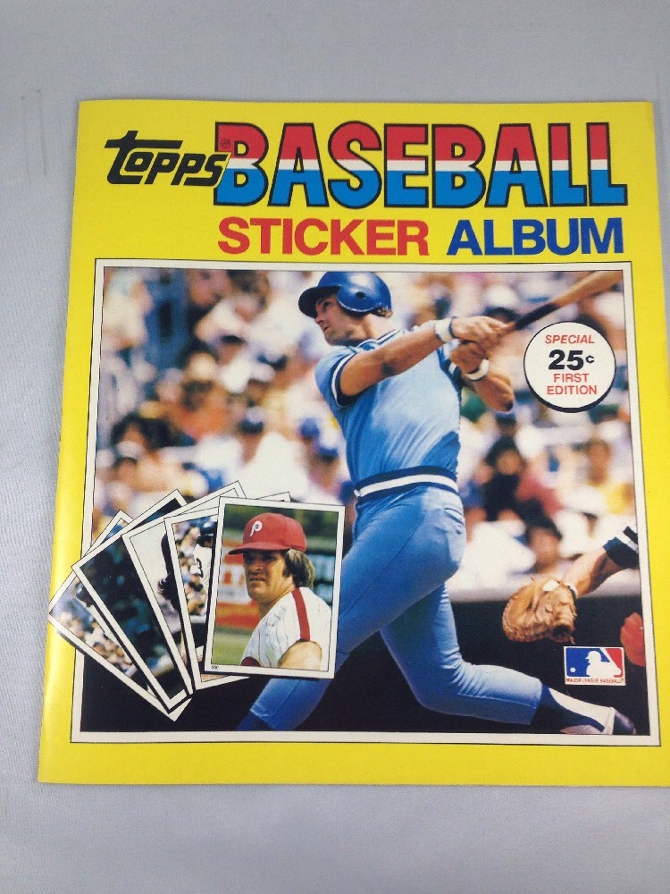 1981 Topps Baseball Stickers Album Unused NOS George Brett Kansas City Royals