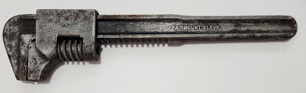 Vintage Fairmont, Cleveland Adjustable 9" Auto Wrench