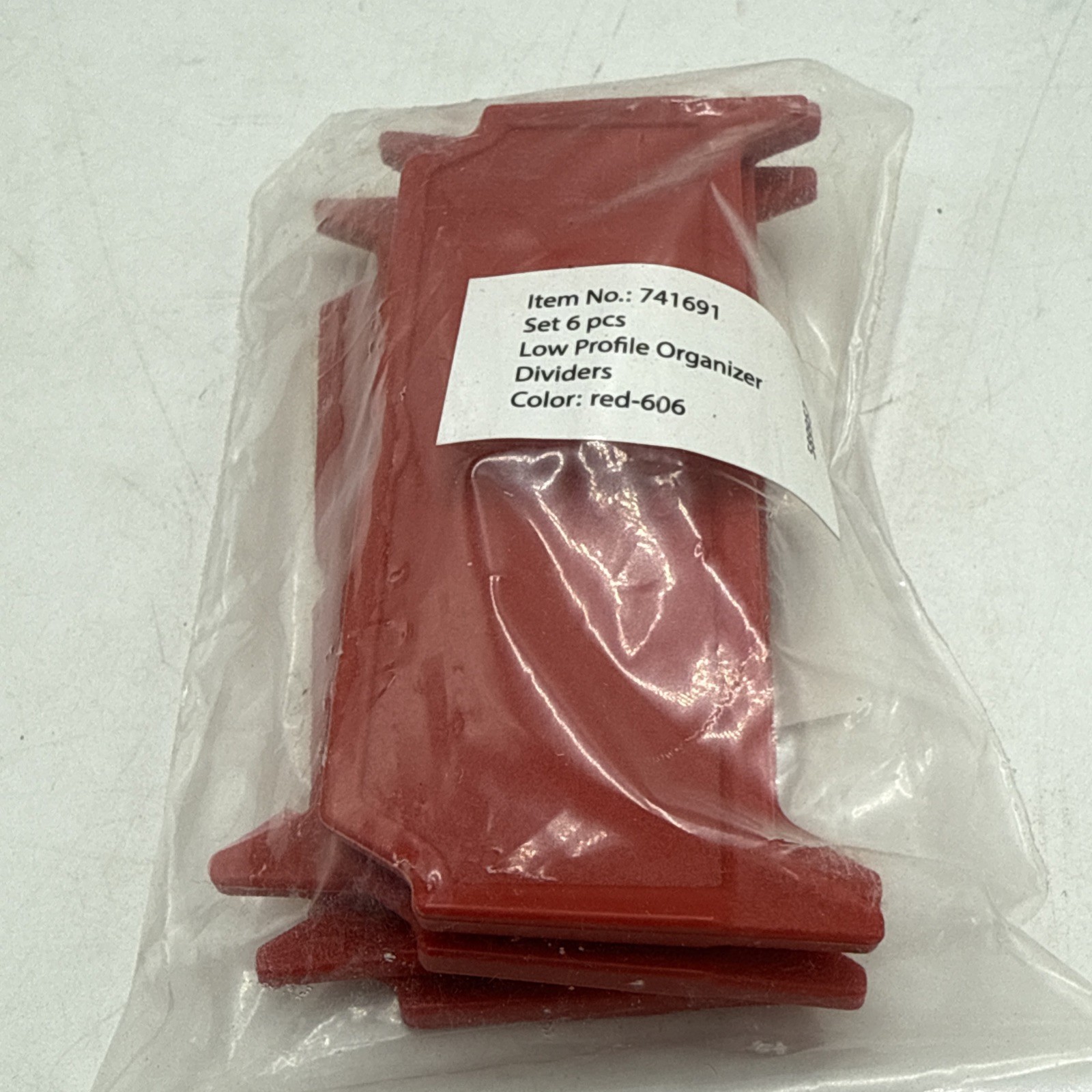 Milwaukee Slim Packout 6-Piece Dividers  OEM  741691 Parts Bin Plastic