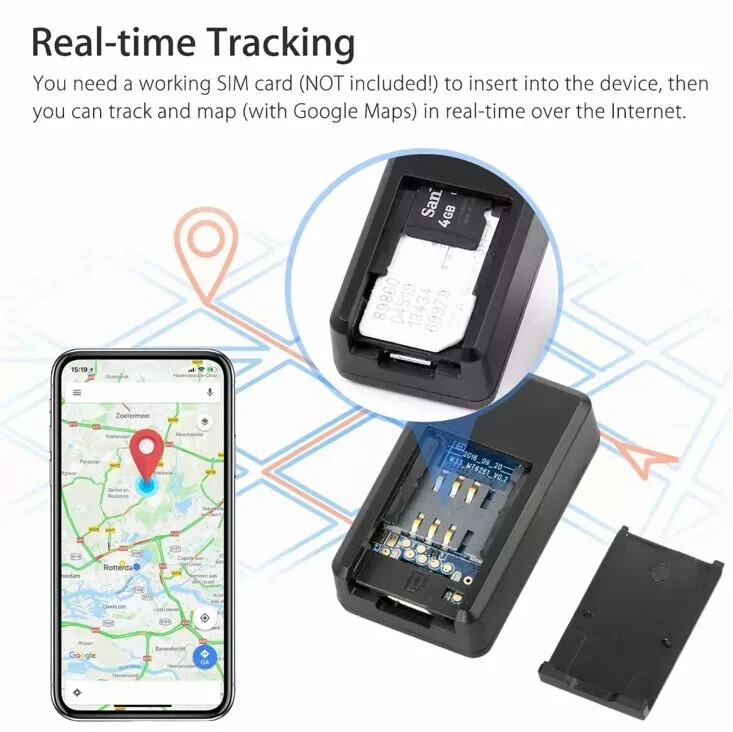 GPS Tracker GF-07, Silicon Valley Tech Global Real-Time Tracking, Path Playback