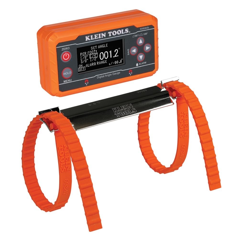 Klein Tools Digital Level And Angle Gauge Kit With Programmable Angles