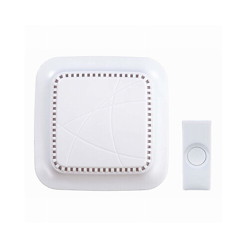 Globe Electric 18000120 Wireless Door Chime Kit, White - Quantity 5