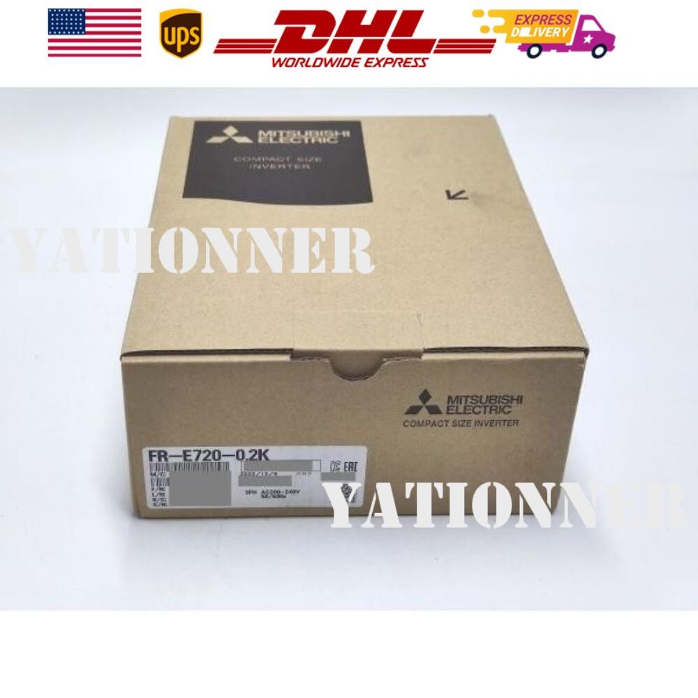 NEW Mitsubishi FR-E720-0.2K Genuine in BOX Shipping