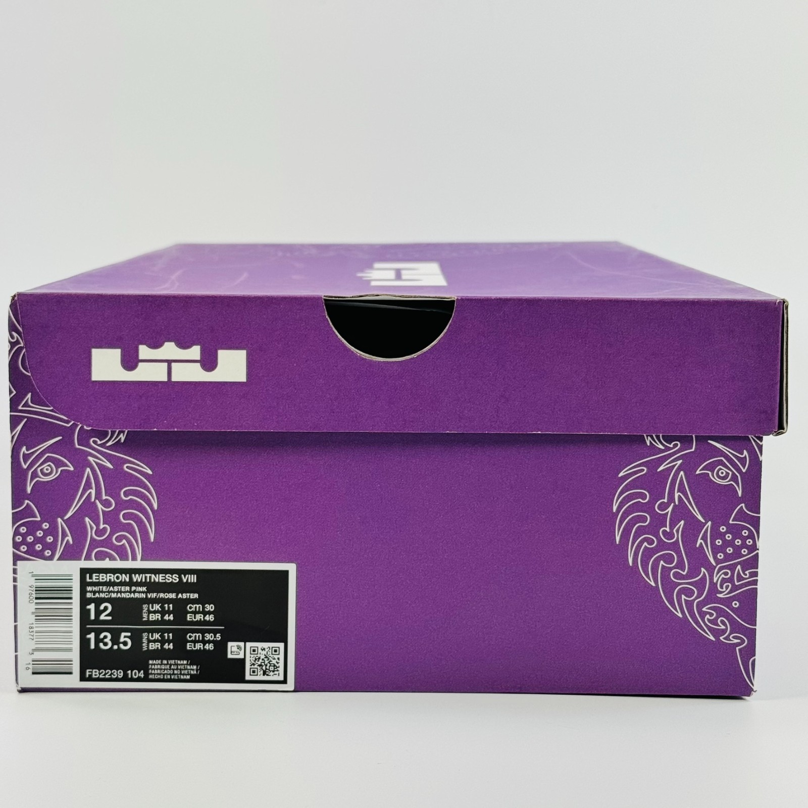 Nike Lebron Witness VIII 'Dunkin Donuts' FB2239-104 Basketball Multi Size