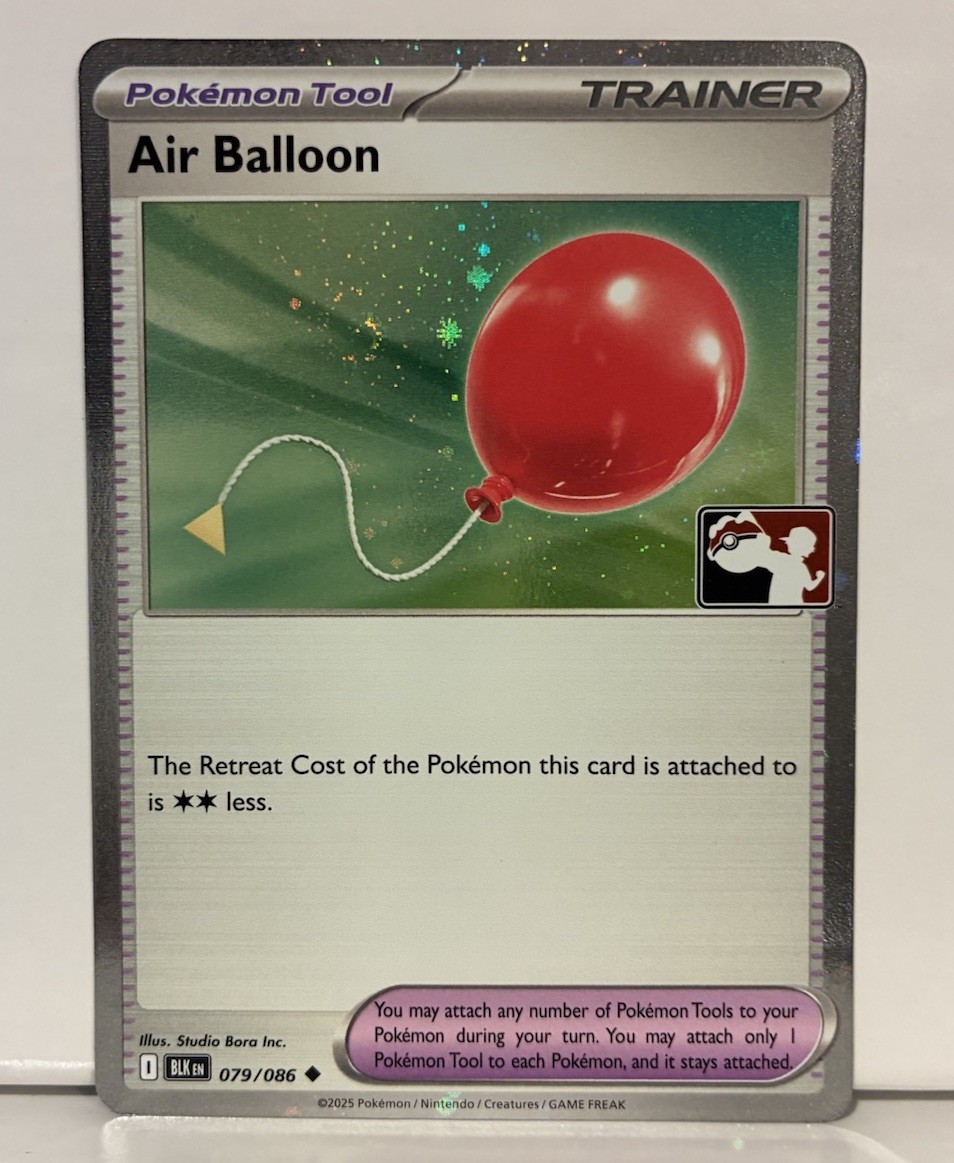 Air Balloon 079/086 Pokemon Play Stamp Prize Pack Holo - NM