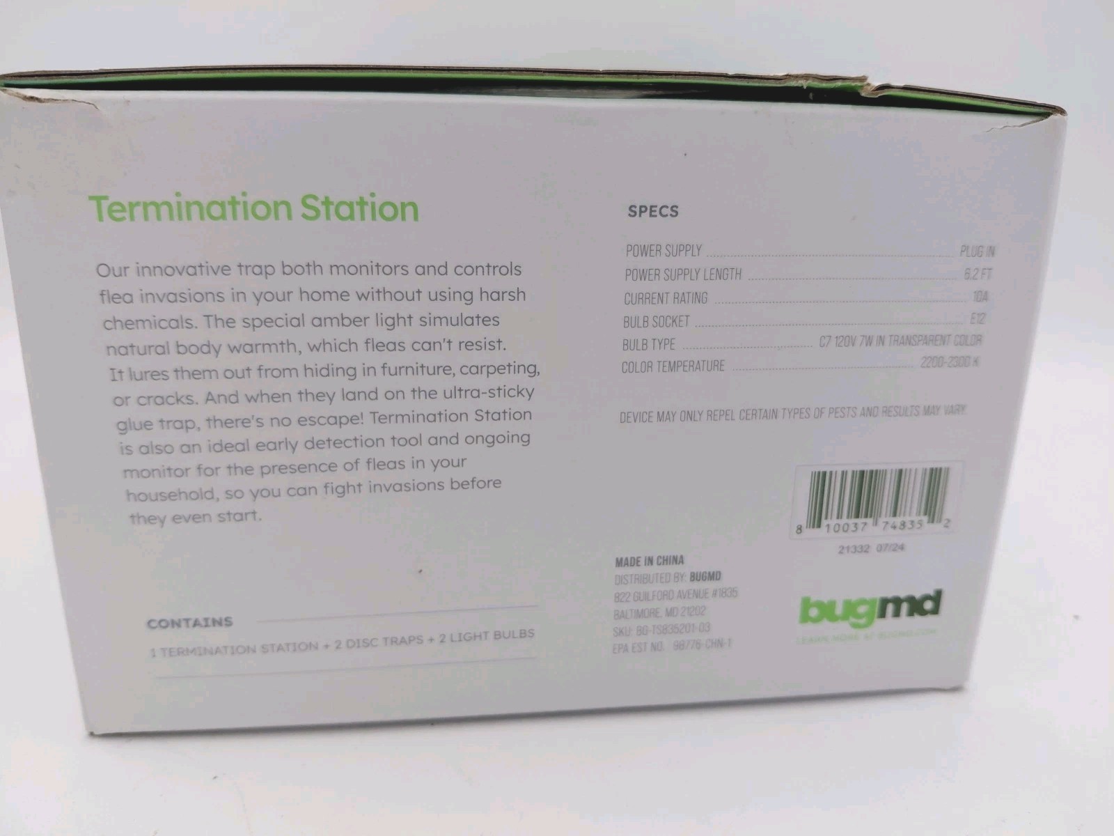 bugmd termination station