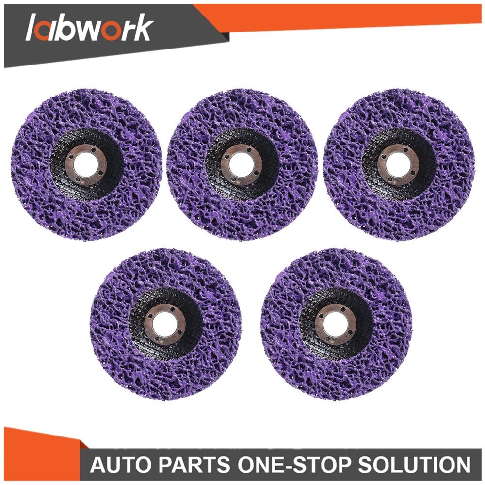 Labwork Strip Disc Wheel Paint Rust Removal Clean For Angle Grinder 30Pcs 4 Inch