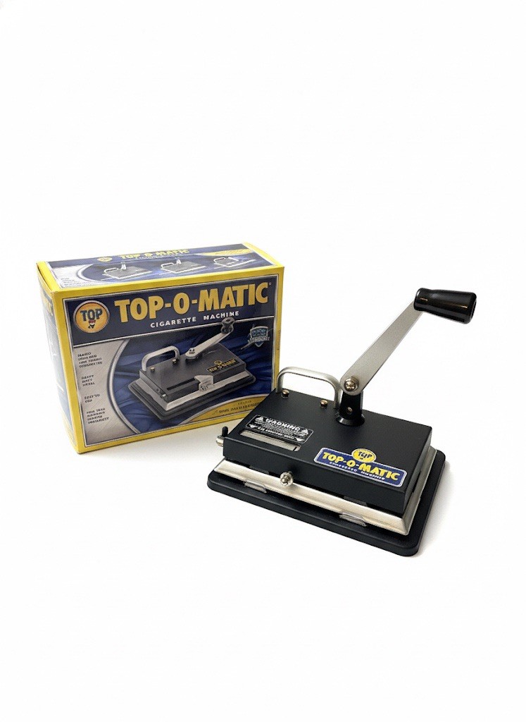 TOP-O-MATIC Metal Cigarette Machine Makes King Size And 100mm Cigarettes
