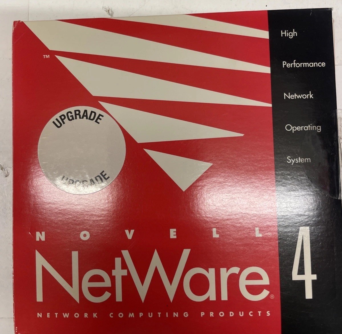 Vintage Novell NetWare 4.0 Installation CD ROM Upgrade Disk 132-015982-001