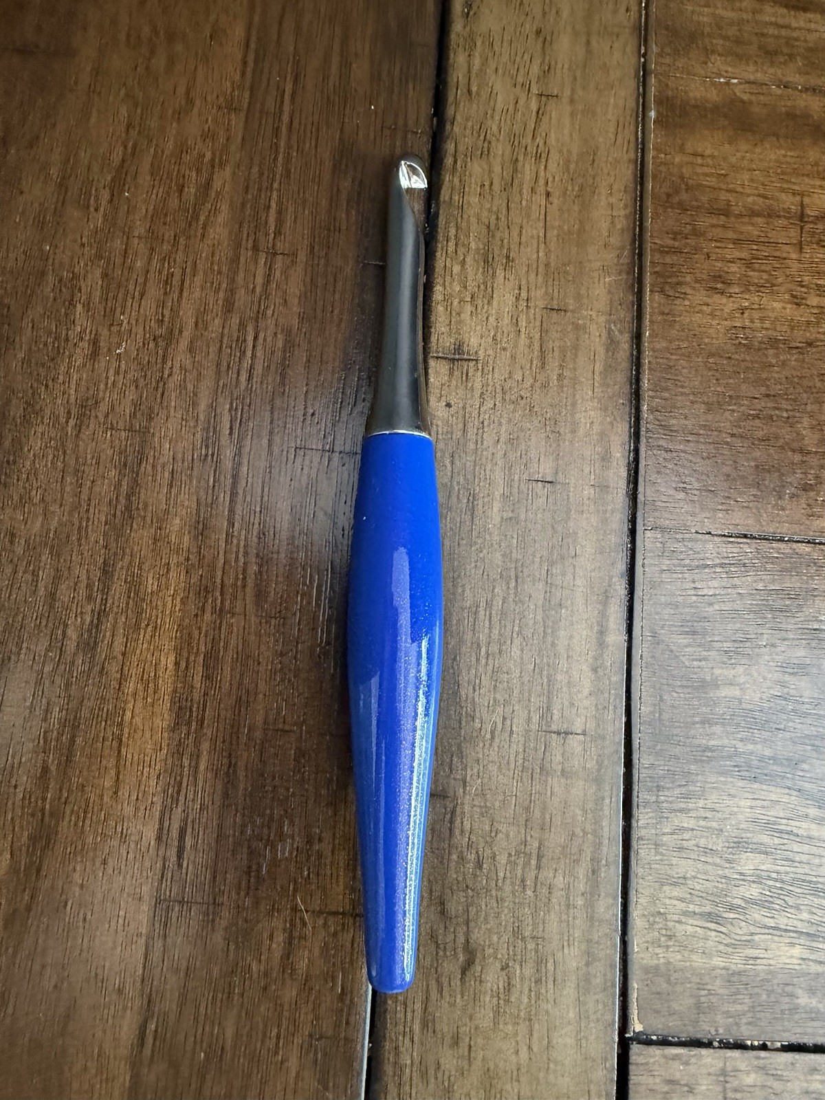 Furls Odyssey Blue Crochet Hook Size N 9mm Nickel Tip Discontinued Rare USA