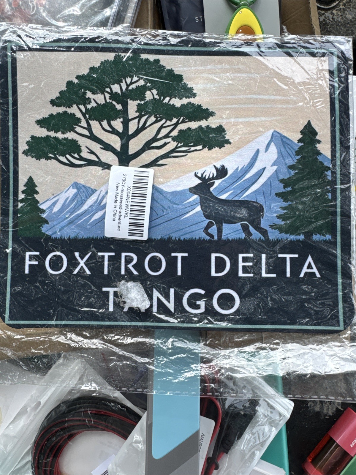 Mousepad Adventure, Foxtrot Delta Tango. NIP