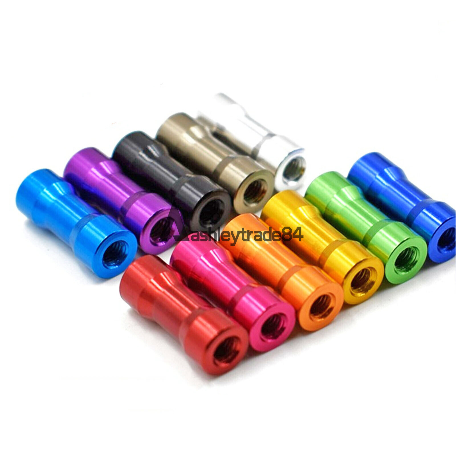 20/50x  Length 10~35mm M3 Color Round Threaded Aluminum Standoff Spacer Column