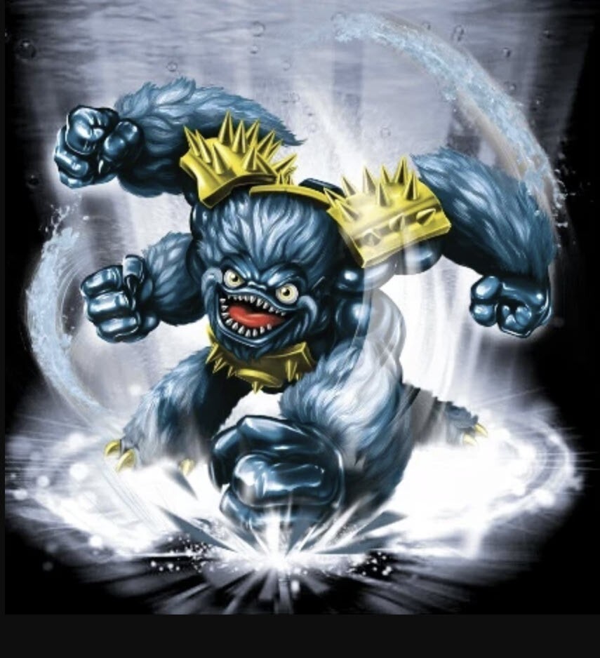 Skylanders Giants Legendary Slam Bam NFC Card FREE SHIPPING