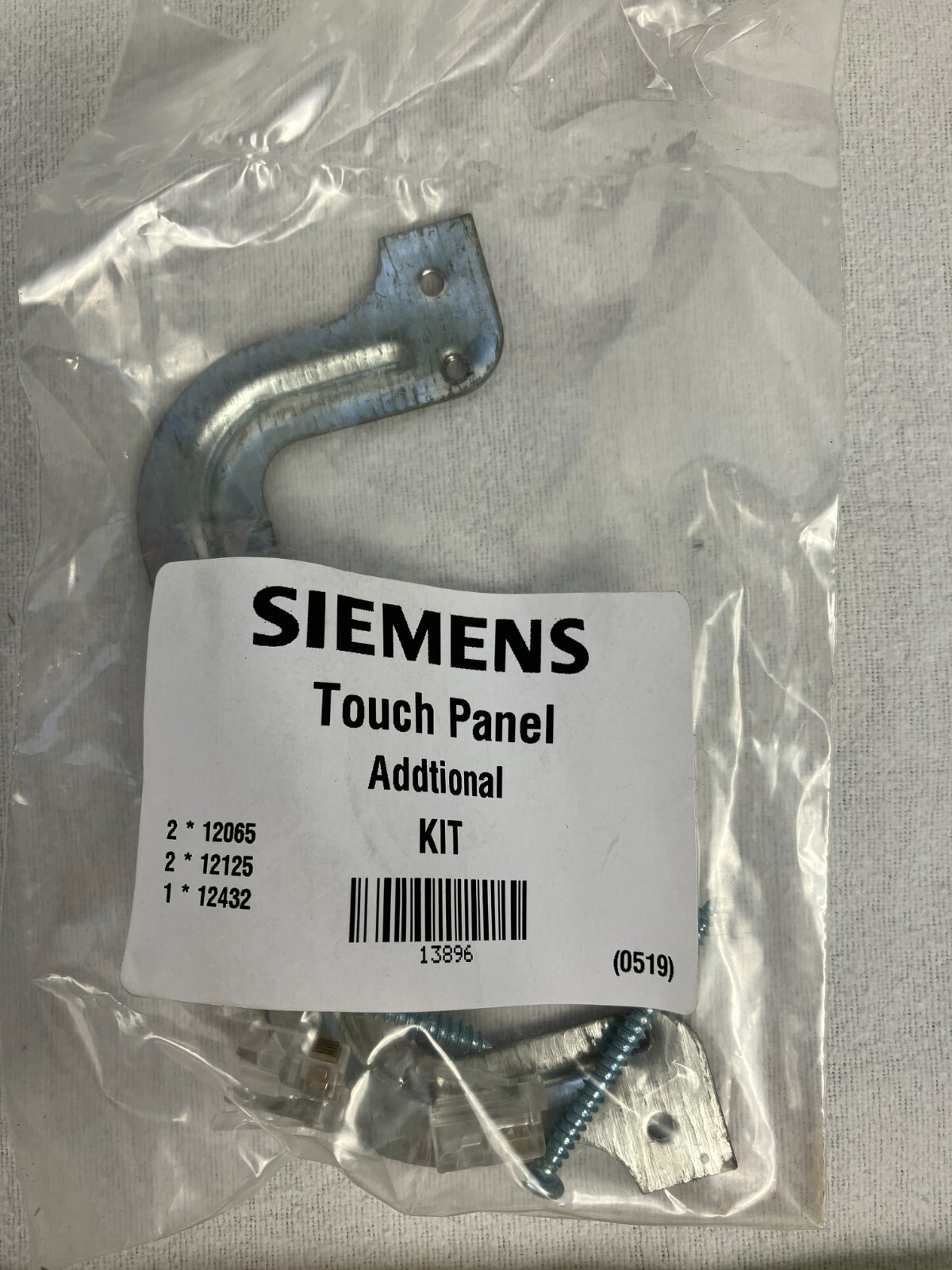 Siemens SEM12136 Touch Panel - Additional 6 Zone - 12429-1217410 - Unused