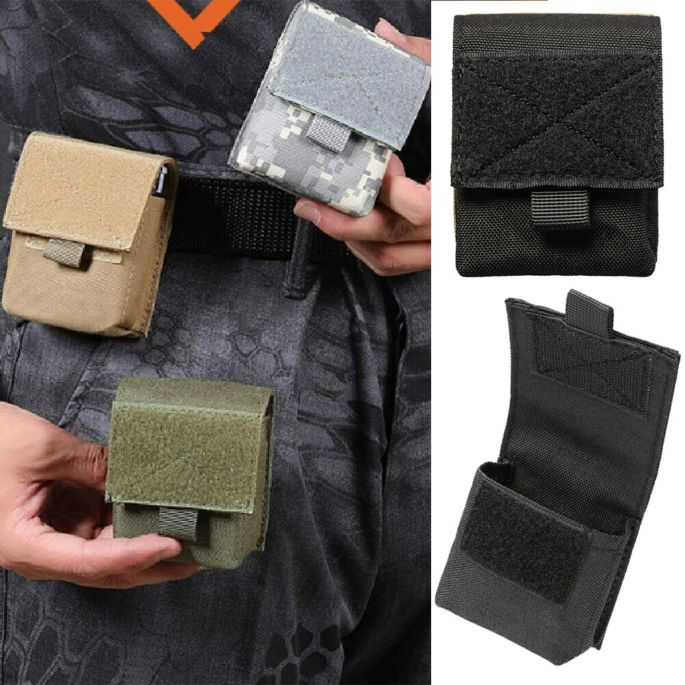 Molle Pouch Military Belt Pack EDC Pouch Tactical Cigarette Case Modular Pouches