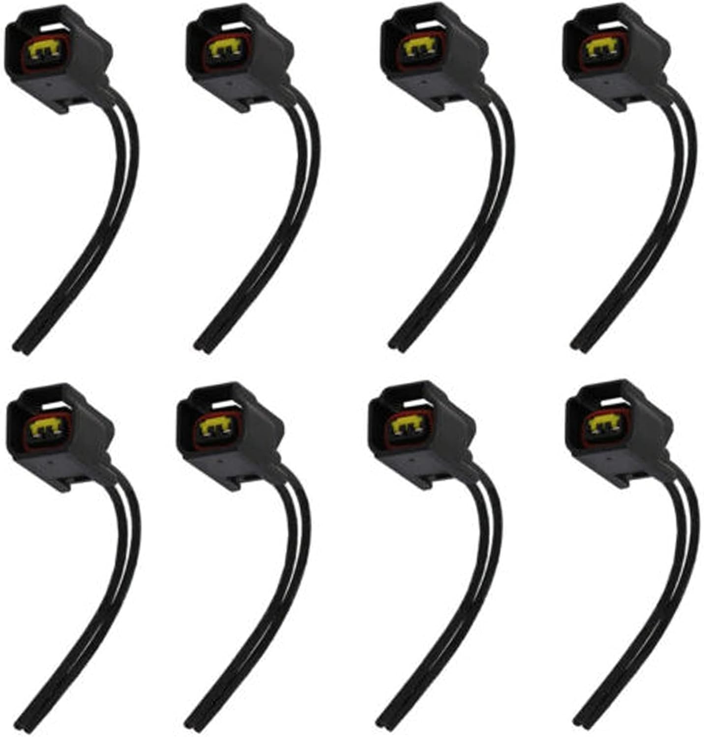 8 Pack Ford Ignition Coil Connector Plug Harness - Compatible with Ford...