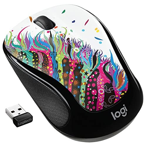 Logitech 910-006828 M325S MOUSE CELEBRATION BLACK WIRELESS