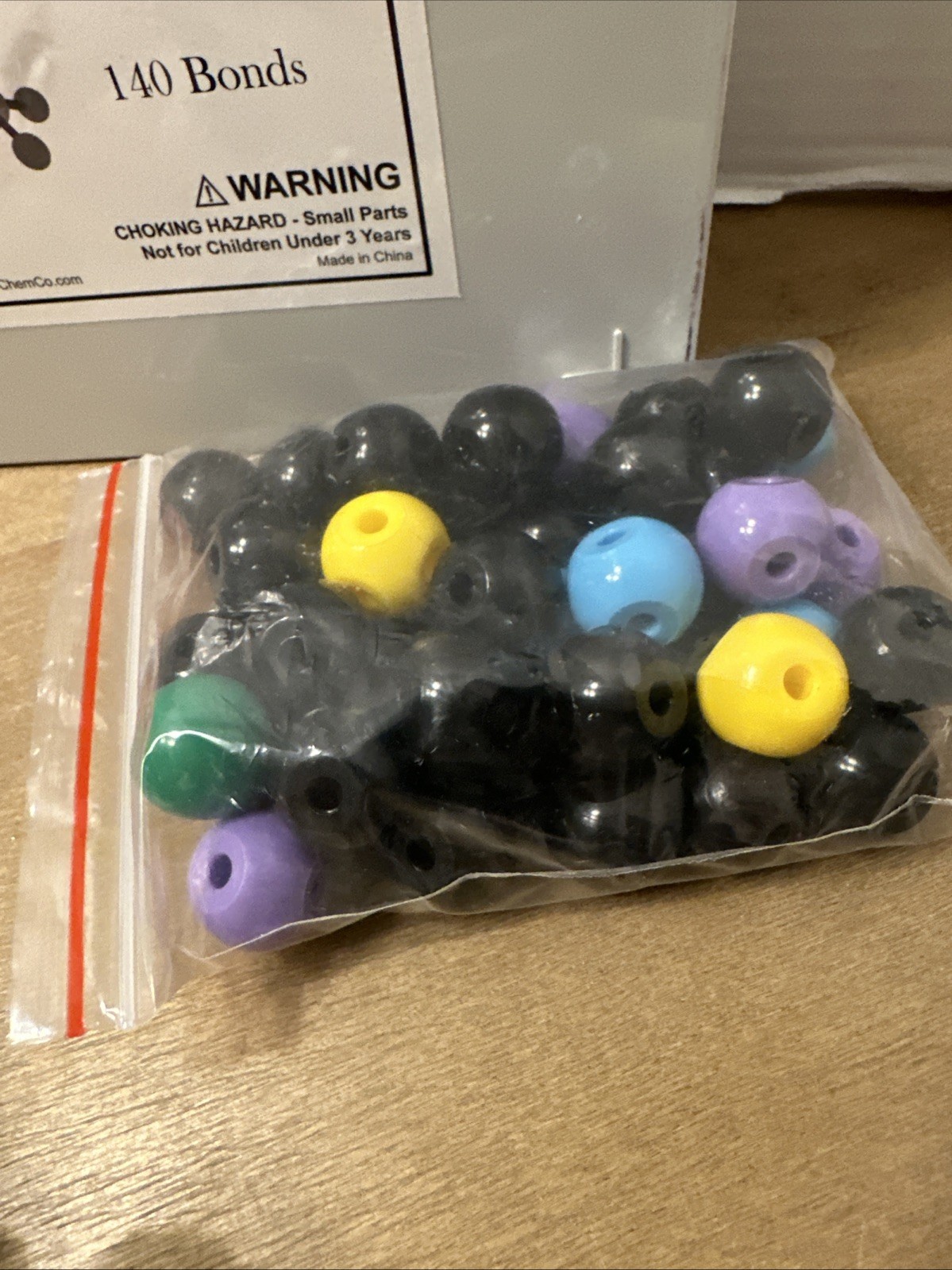University Chemistry Co Molecular Model Set, Atoms Bonds