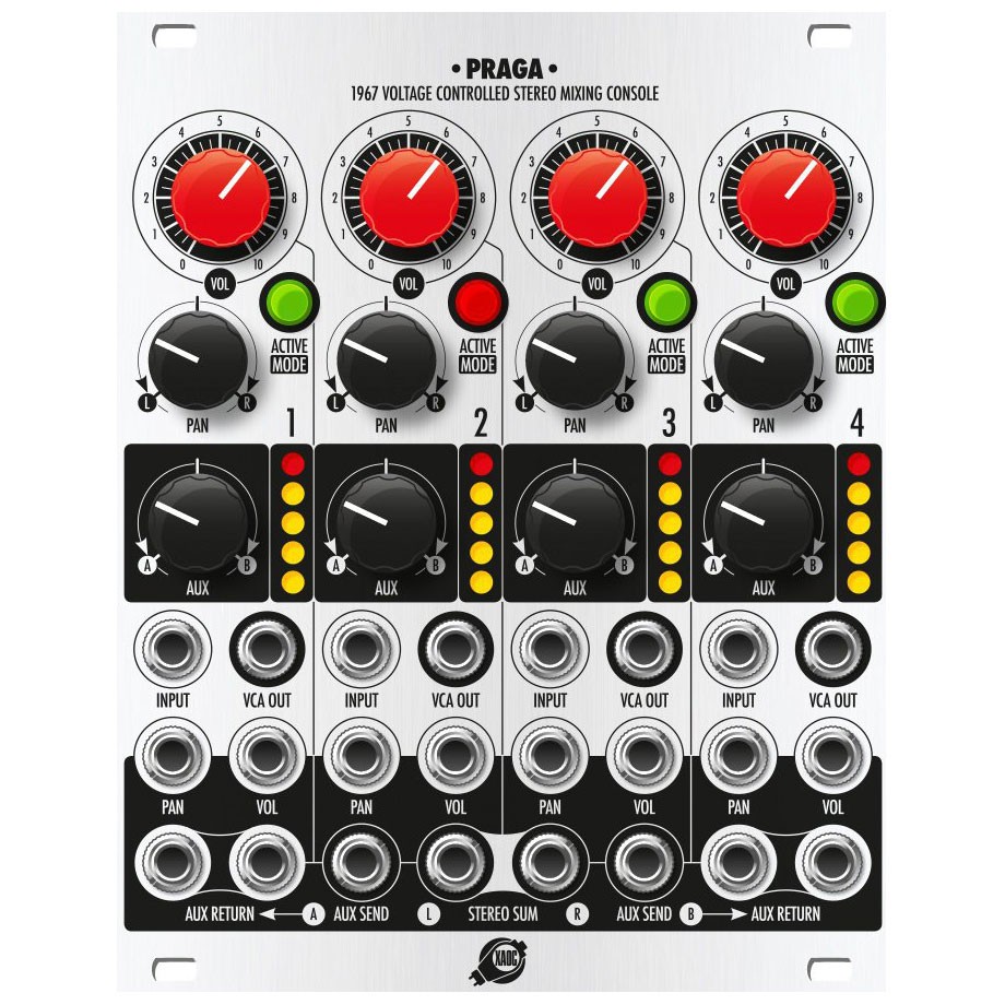 XAOC Devices Praga Voltage Controlled Mixer Eurorack Module